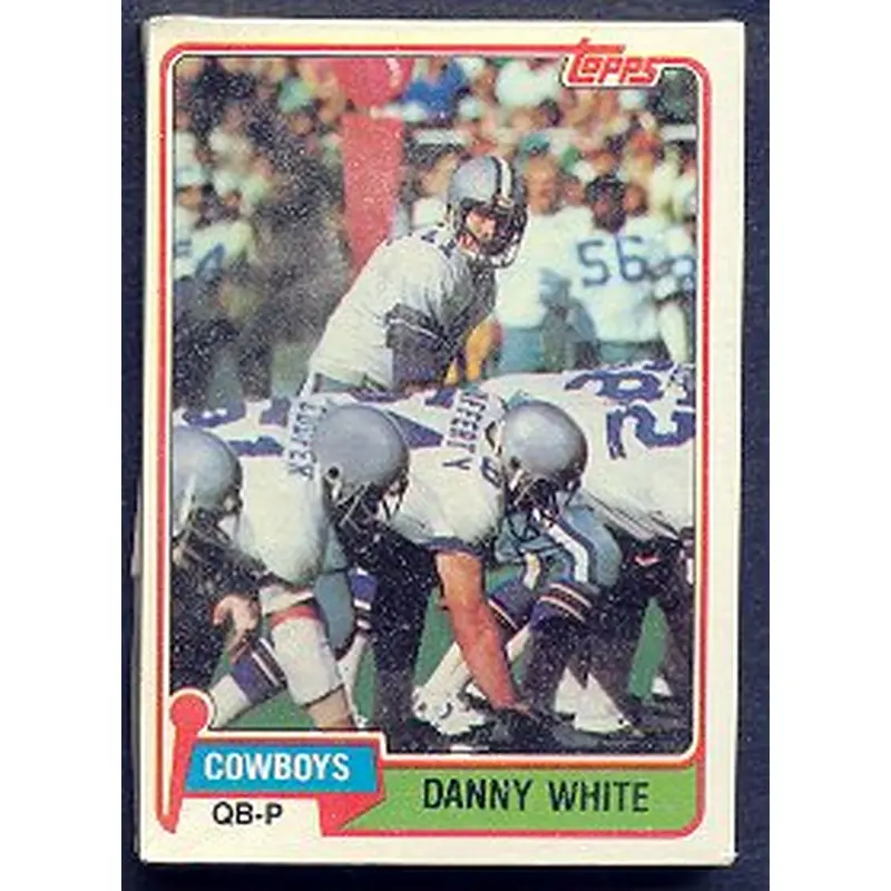1981 Topps Football Unopened Grocery Cello Pack
