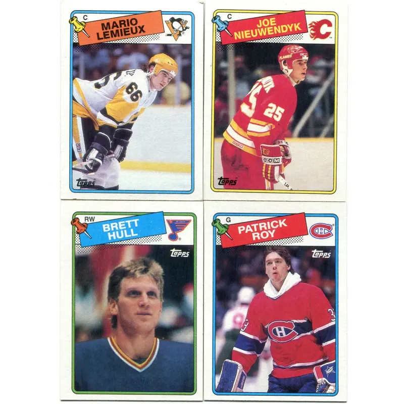 1988/89 Topps Hockey Complete Set NM (198) (23-123)