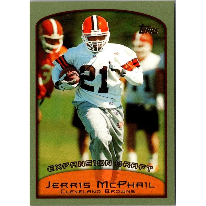 1999 Topps Collection Jerris McPhail #324