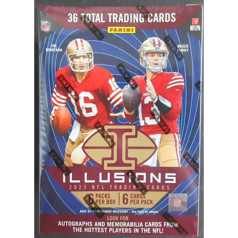 2023 Panini Illusions Football Blaster Box (6/6)