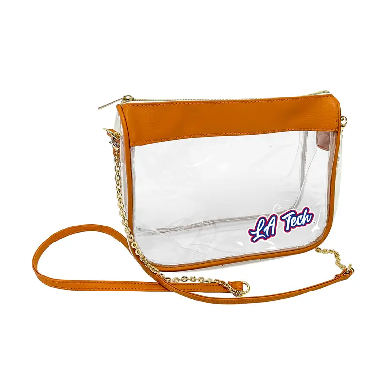 Louisiana Tech Hype Clear Bag