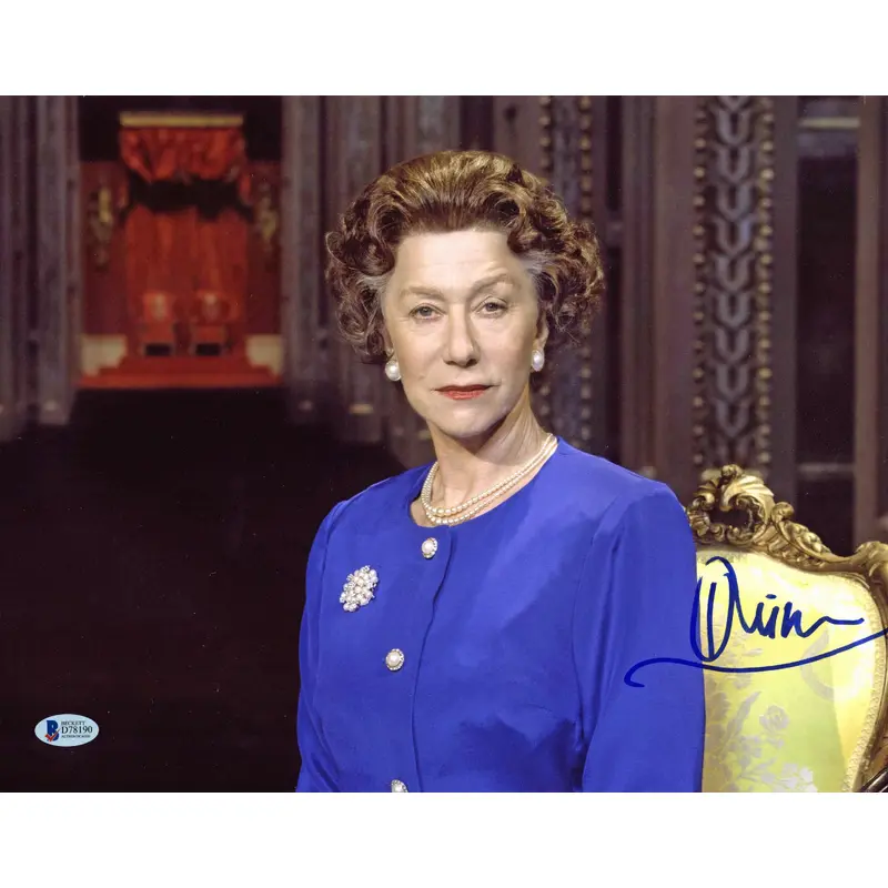 Helen Mirren The Queen Authentic Signed 11x14 Photo Autographed BAS #D78190
