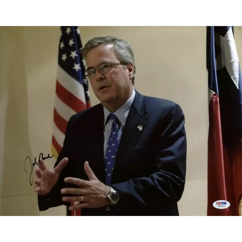 Jeb Bush Signed Authentic 11X14 Photo Autographed PSA/DNA #W24402