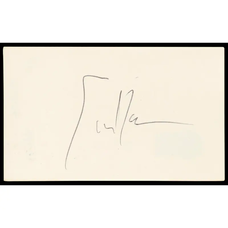 Sinbad Jingle All The Way Authentic Signed 3x5 Index Card BAS #BL98615