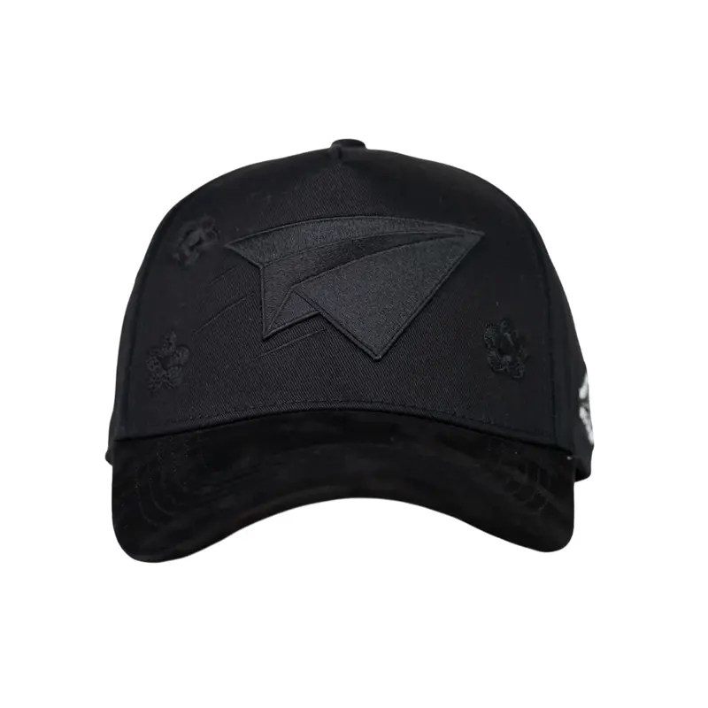 CHIQUETE HATS BLACK PILOTITO SNAPBACK HAT CHPILOTITO