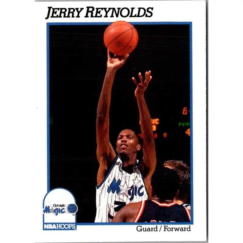 1991 Hoops Jerry Reynolds #150