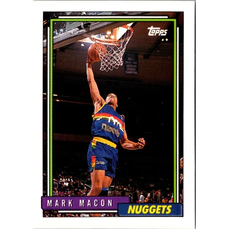 1992 Topps Mark Macon #154