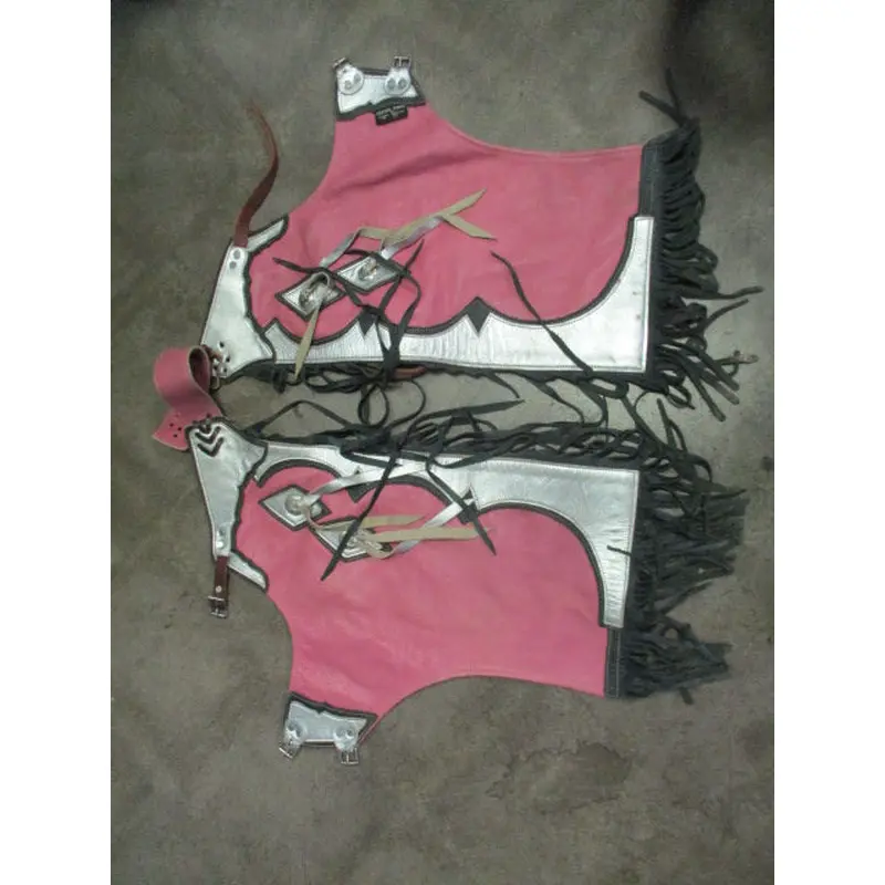 Used Saddle Barn 21" Pink Riding Chaps