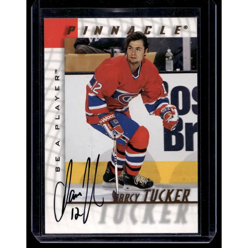 1997-98 Pinnacle Be A Player - Autographs - Darcy Tucker #119