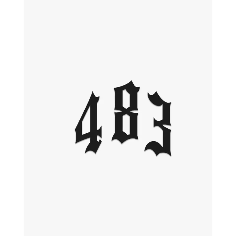THE (483) VANQUISH PREMIUM DECAL