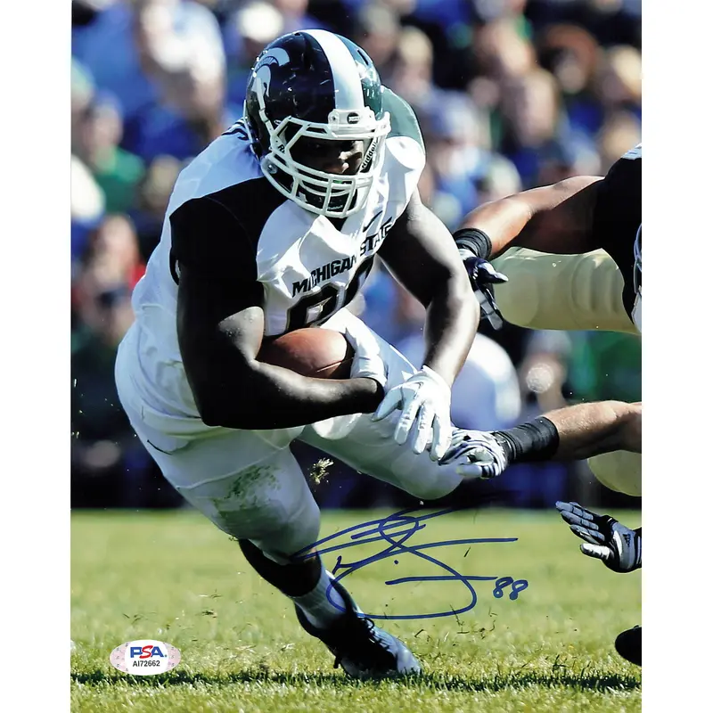 Dion Sims Signed 8x10 photo PSA/DNA Michigan State Spartan Autographed