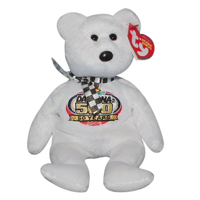 Racing Gold Bear - White