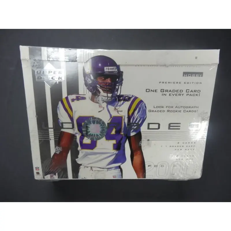 2000 Upper Deck Graded Football Box (Hobby)