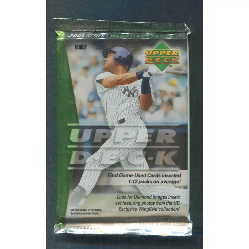 2005 Upper Deck Baseball Unopened Series 1 Pack (Hobby) (8)