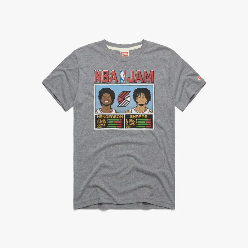 NBA Jam Trail Blazers Henderson and Sharpe