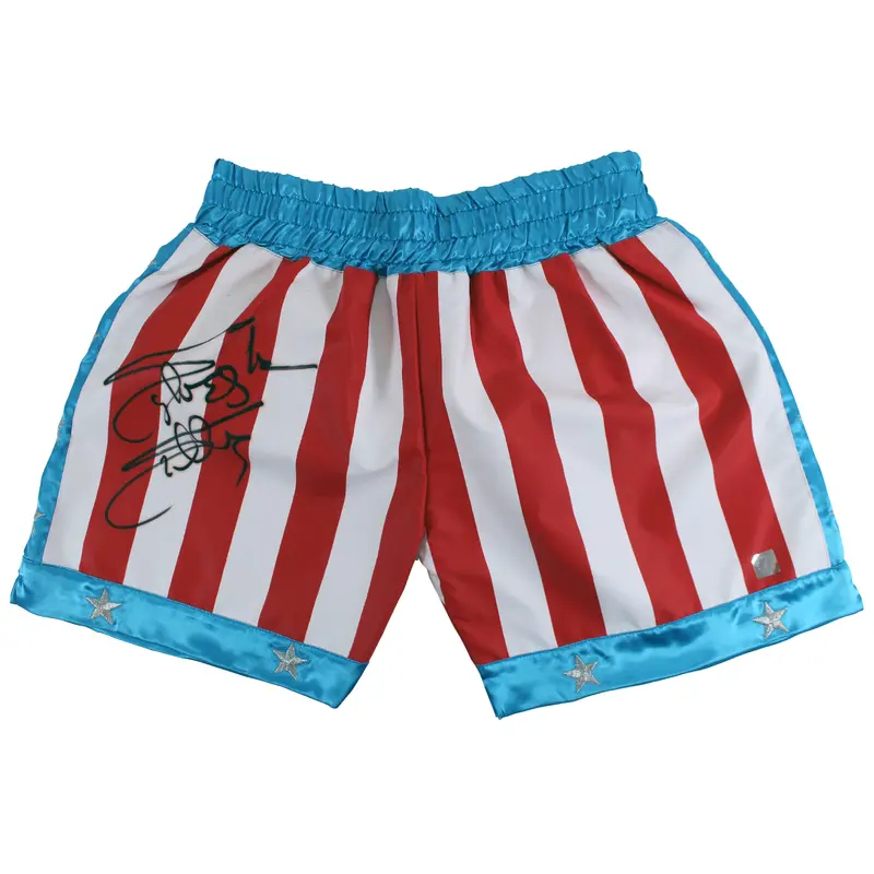 Sylvester Stallone Rocky Authentic Signed Boxing Trunks Autographed BAS #AB14528