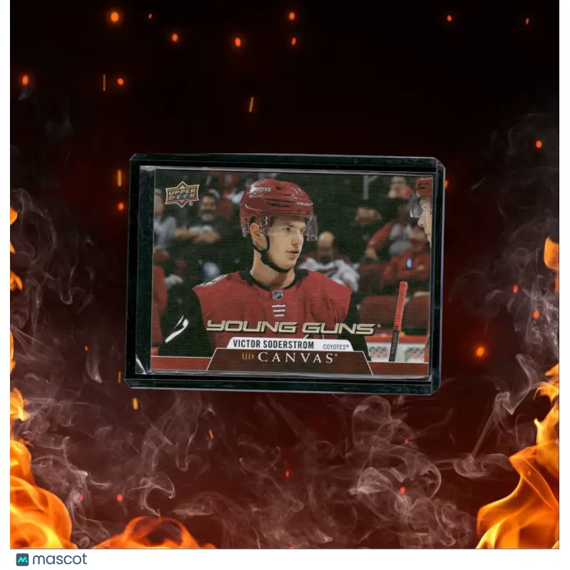 2020-21 Upper Deck Victor Soderstrom UD Canvas Young Guns Rookie #C103