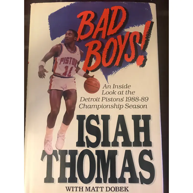 Bad Boys Isiah Thomas Hardback Book