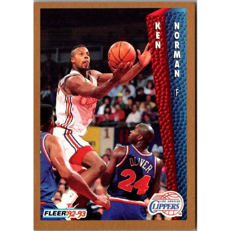 1992 Fleer Ken Norman #102
