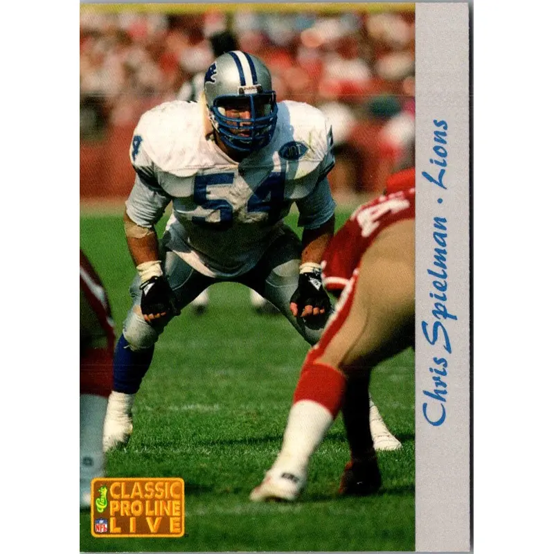 1993 Pro Line Live Chris Spielman #82