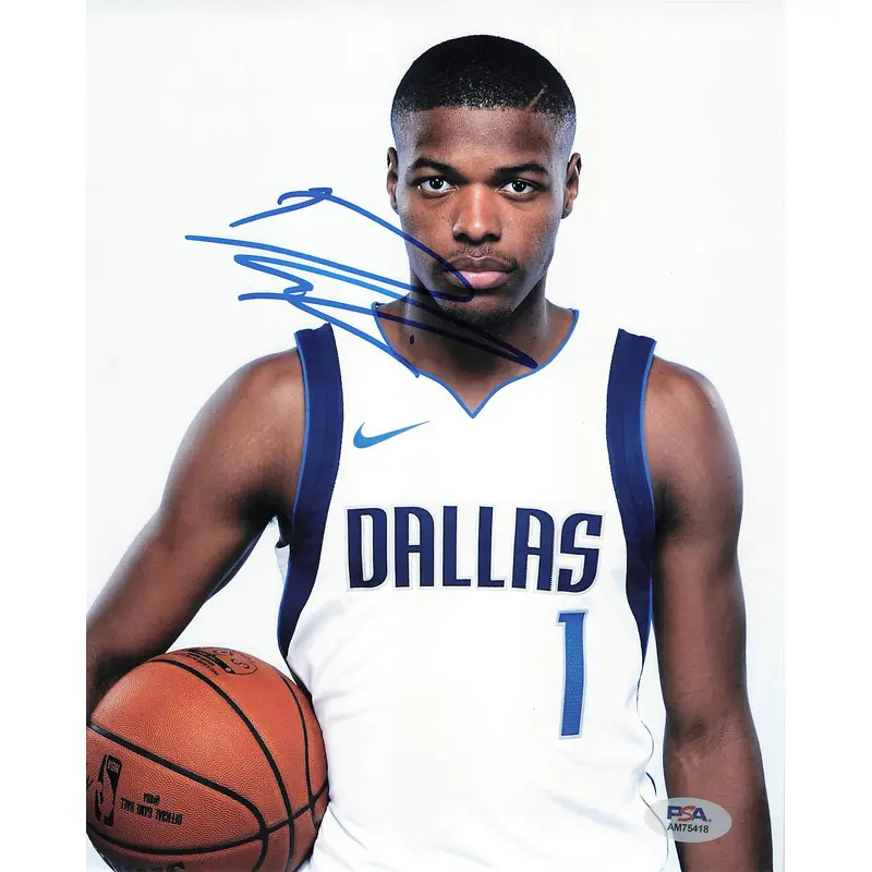 Dennis Smith Jr Signed 8x10 photo PSA/DNA Dallas Mavericks Autographed