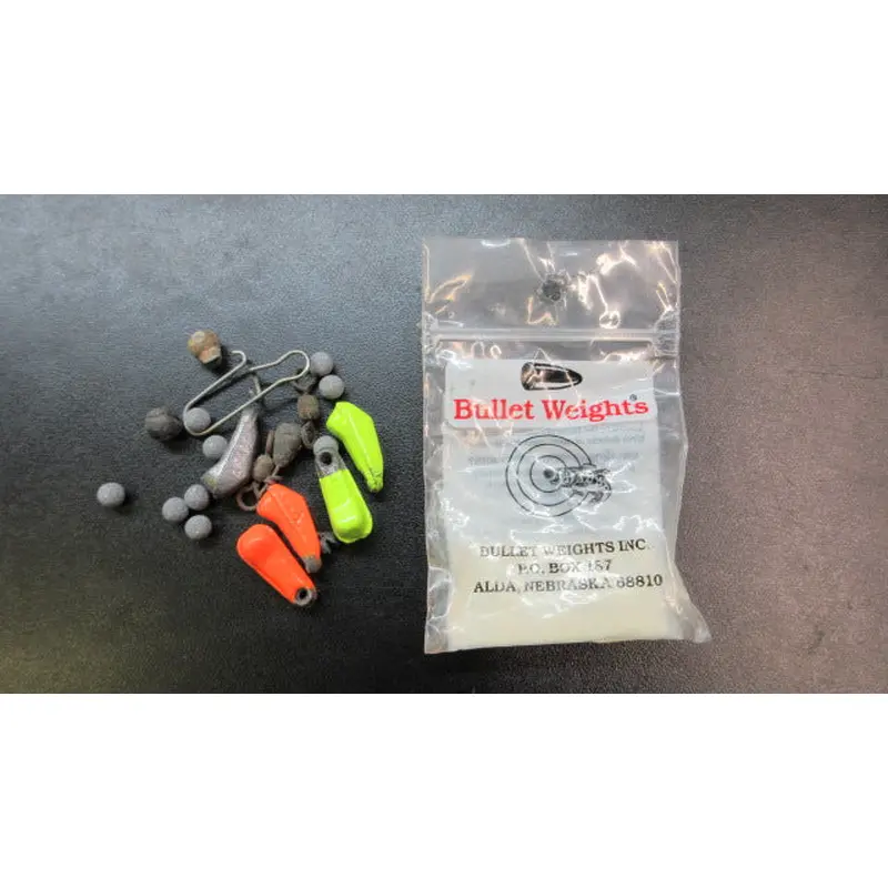 Used Fishing Weights - Assorted Sizes
