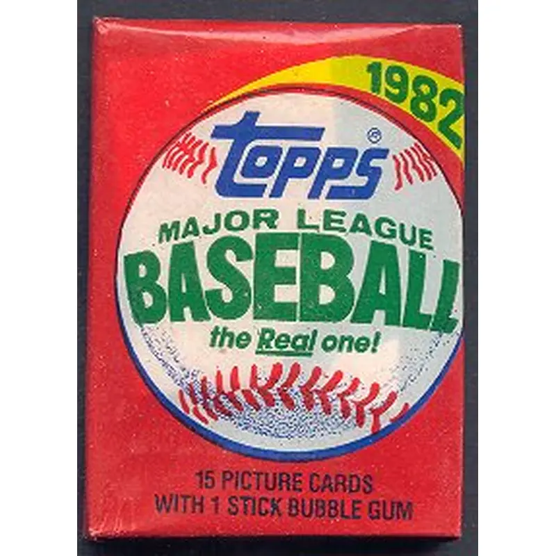 1982 Topps Baseball Unopened Wax Pack