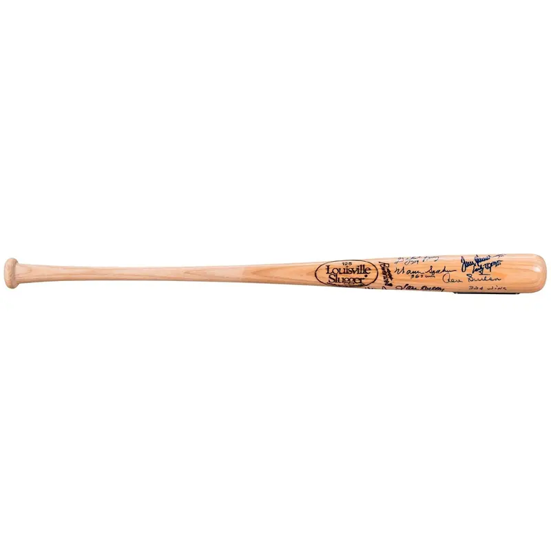 300 Win Club Signed Commemorative Bat Nolan Ryan Tom Seaver 8 Sigs Beckett COA
