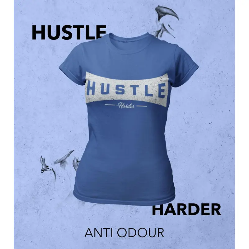 Women'S Hustle Harder T-Shirt (Old Navy) Wod Armour | Kibi Sports