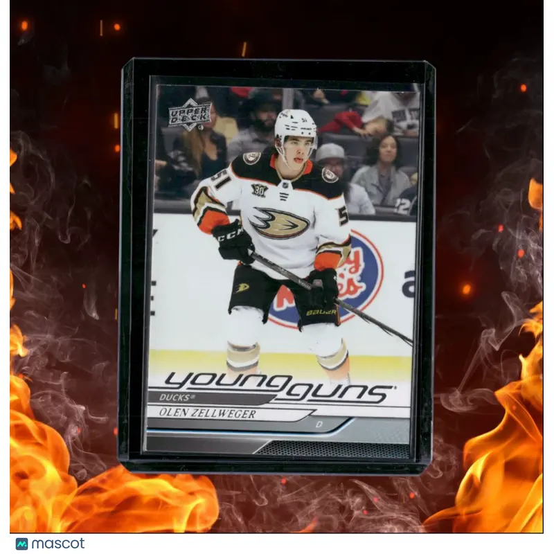 2024-25 Upper Deck Olen Zellweger Young Guns Rookie #236