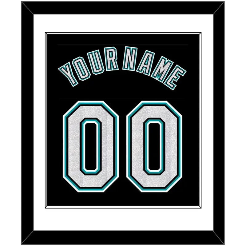 Florida Name & Number - Alternate Black (2003-2011) - Single Mat 1
