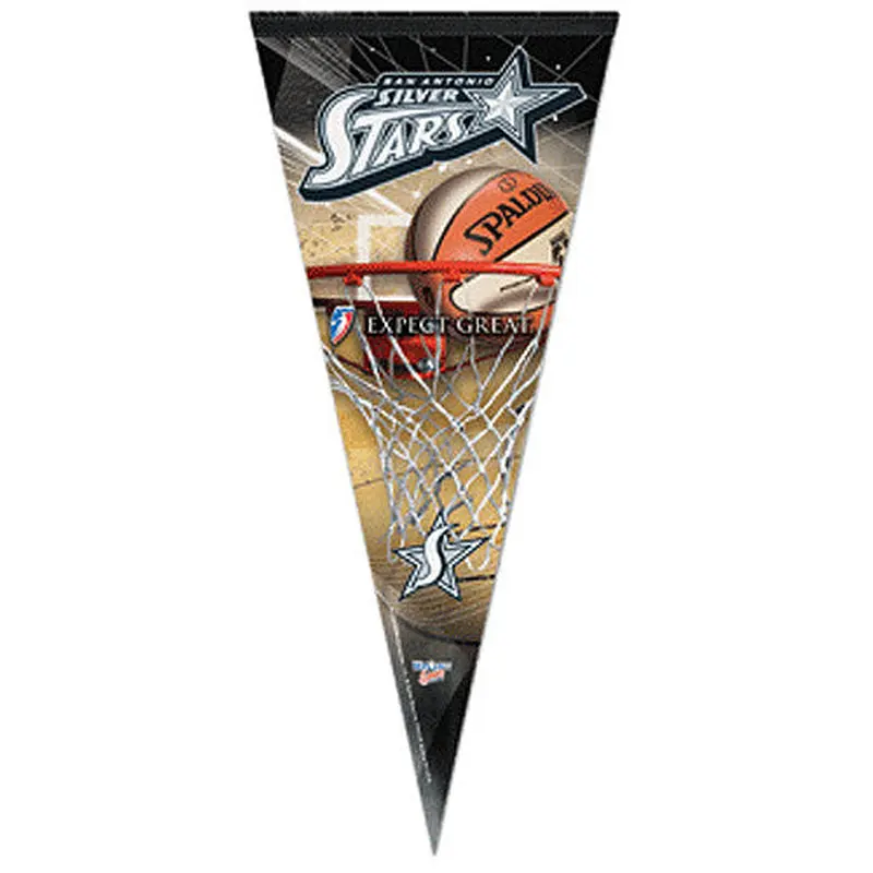 WNBA San Antonio Silver Stars Premium Extra-Large Felt Pennant - Wincraft
