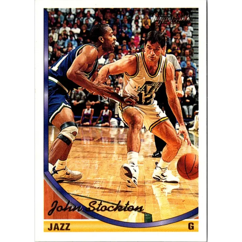 1993 Topps Gold John Stockton #356