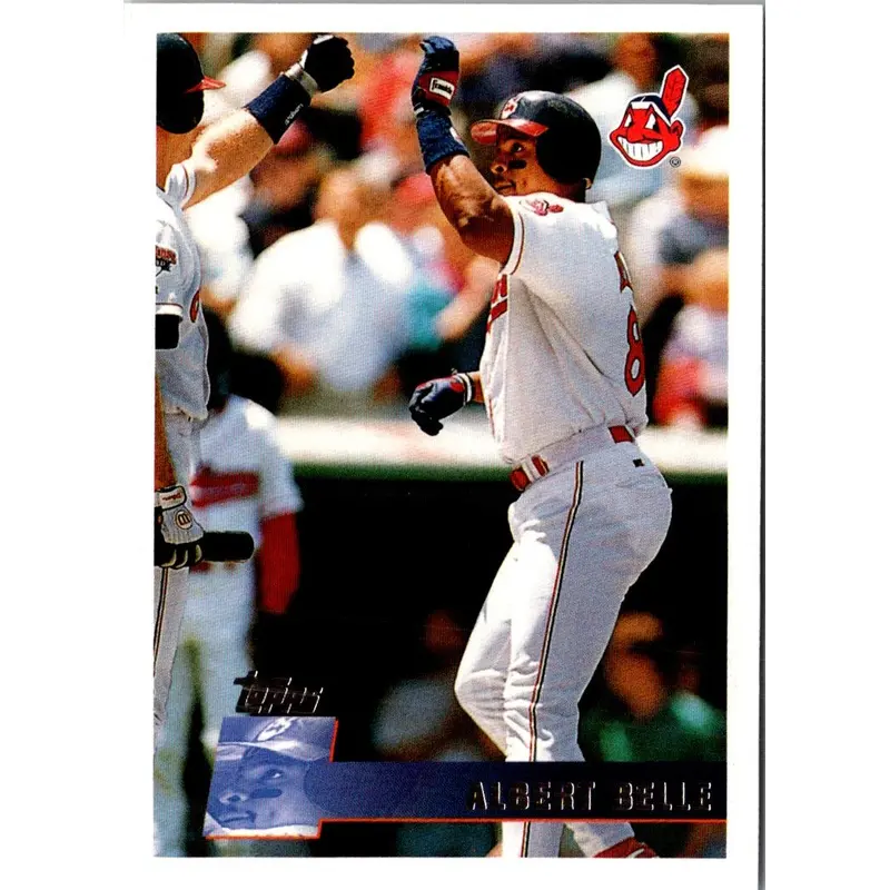 1997 Topps Albert Belle #2 Autograph