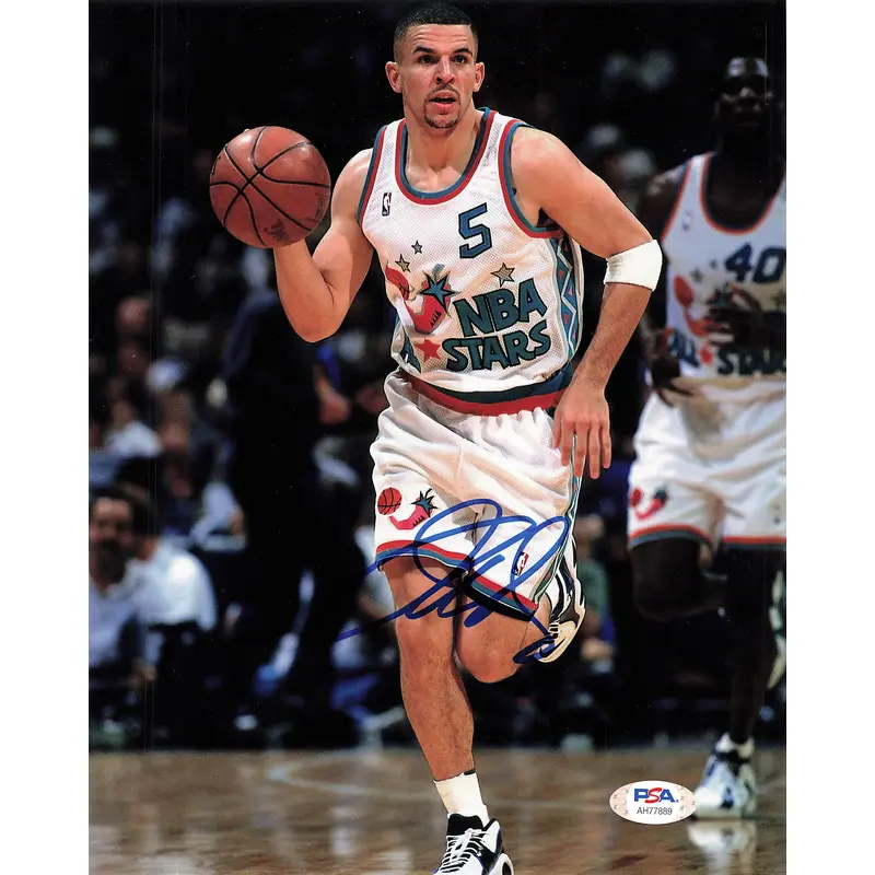 Jason Kidd signed 8x10 photo PSA/DNA NBA All Star Autographed