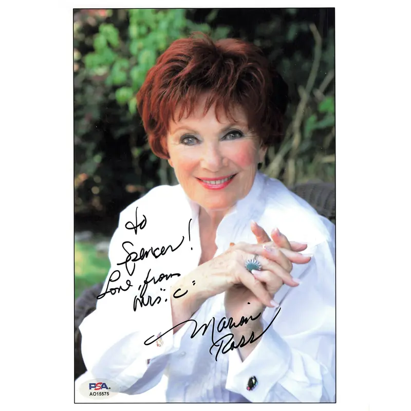 MARION ROSS signed 8x10 photo PSA/DNA Autographed Actress