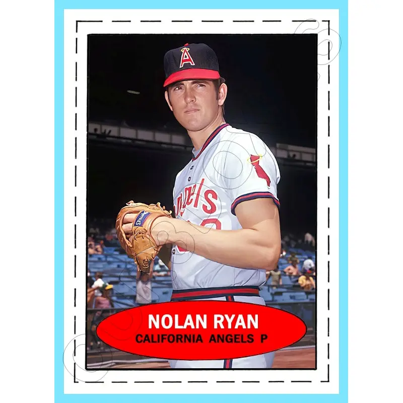 Nolan Ryan 1971 Bazooka Custom Card - 4679