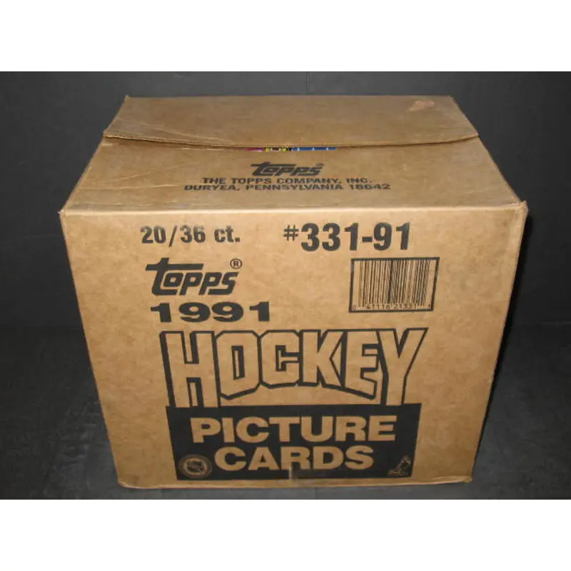 1991/92 Topps Hockey Case (20 Box)