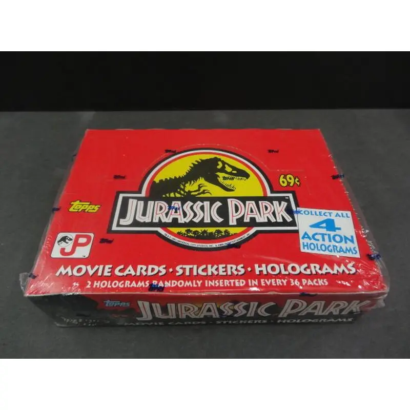 1992 Topps Jurassic Park Series 1 Box