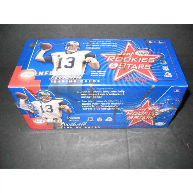 2000 Leaf Rookies & Stars Football Box (Hobby) (24/5)