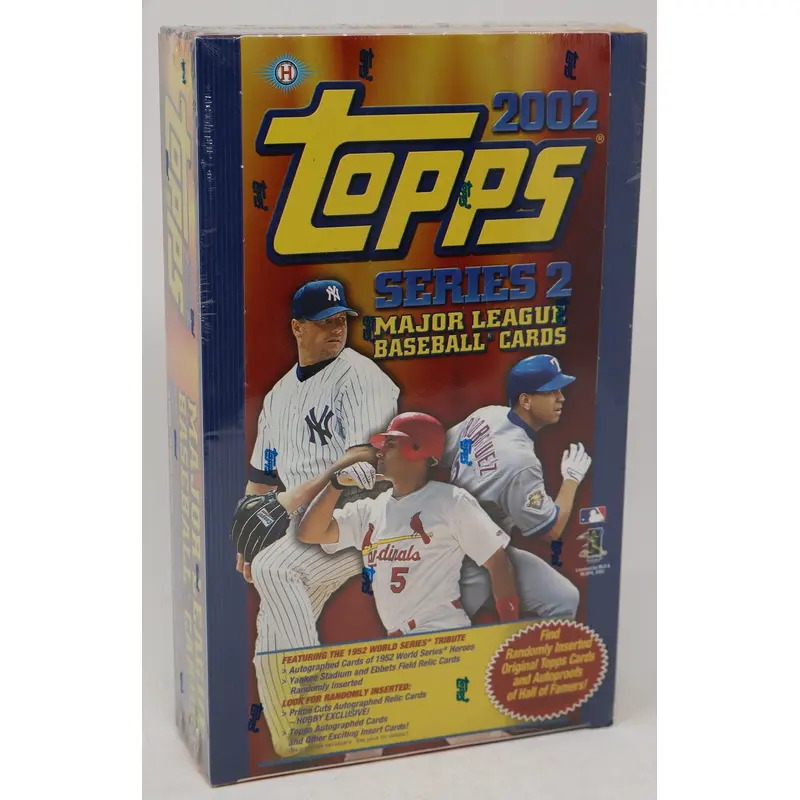 2002 Topps Baseball Series 2 Box (Hobby) (36/10)
