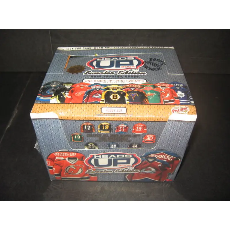 2003/04 Pacific Heads Up Sweater Edition Hockey Box (Hobby)