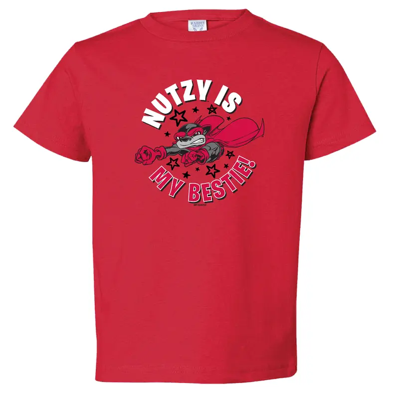 Richmond Flying Squirrels Toddler Nutzy Bestie Tee