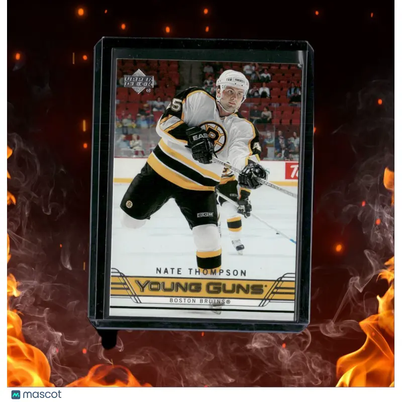 2006-07 Upper Deck Nate Thompson Young Guns Rookie #455
