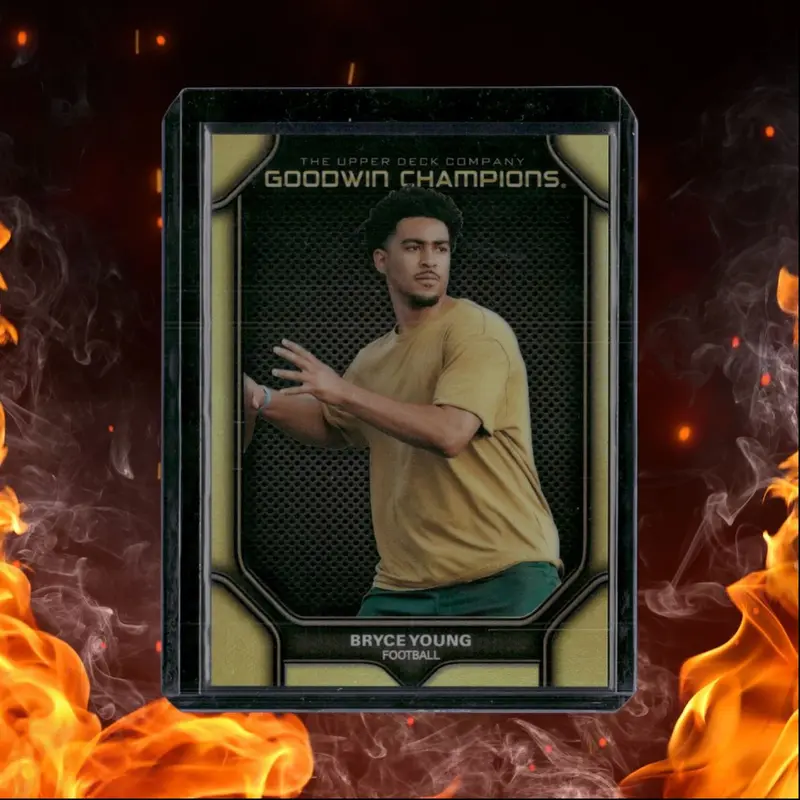 2024 Upper Deck Goodwin Champions Bryce Young Platinum Black & Gold 1st Print