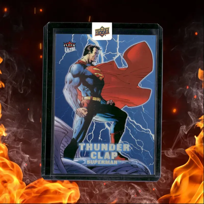 2025 Upper Deck CDD Fleer Ultra DC Superman Thunder Clap (B) #TC-12