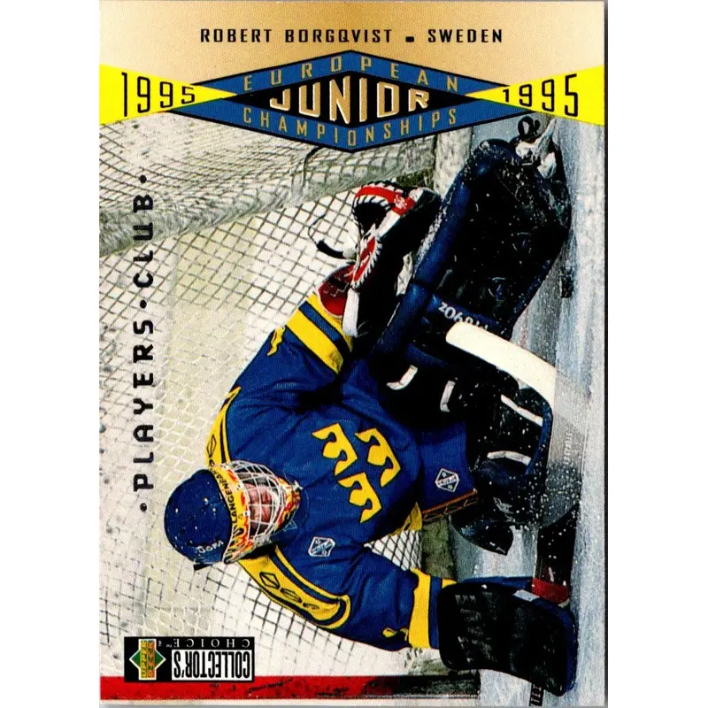 1995 Collector's Choice Robert Borgqvist #348 Rookie