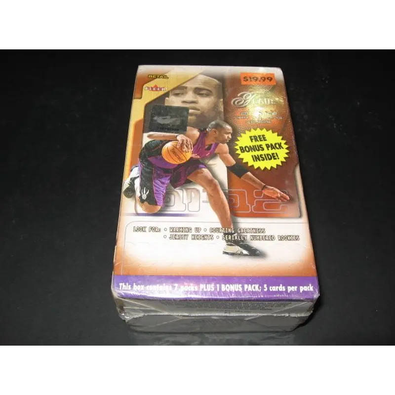 2001/02 Fleer Flair Basketball Blaster Box (8/5)