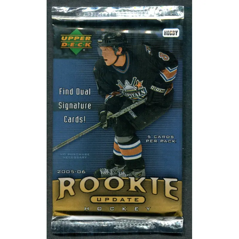 2005/06 Upper Deck Rookie Update Hockey Unopened Pack (Hobby)