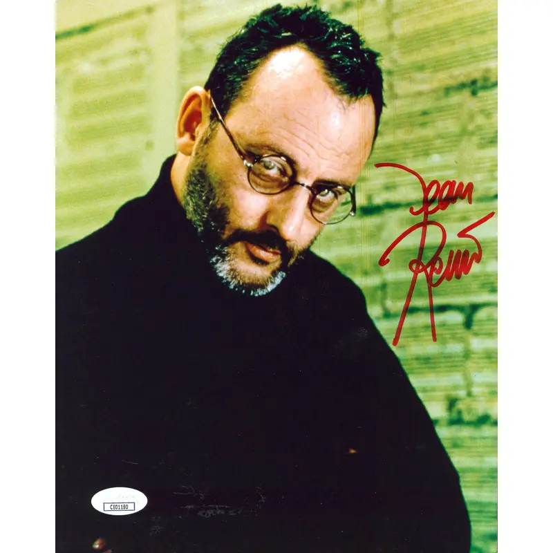 Jean Reno The Professional Authentic Signed 8x10 Vertical Photo JSA #CE01180